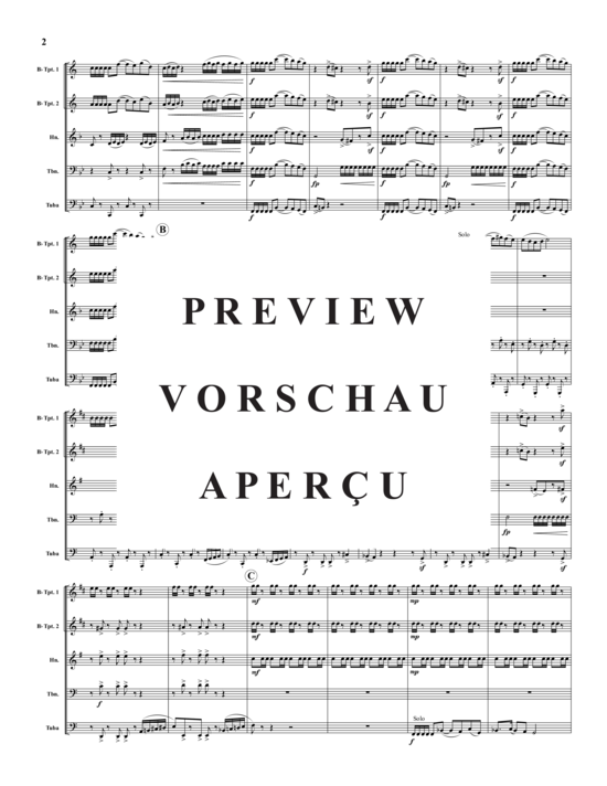 Produktgalerie: Seite 3 von 21 Zwei Tänze , , (Blechbläserquintett)
