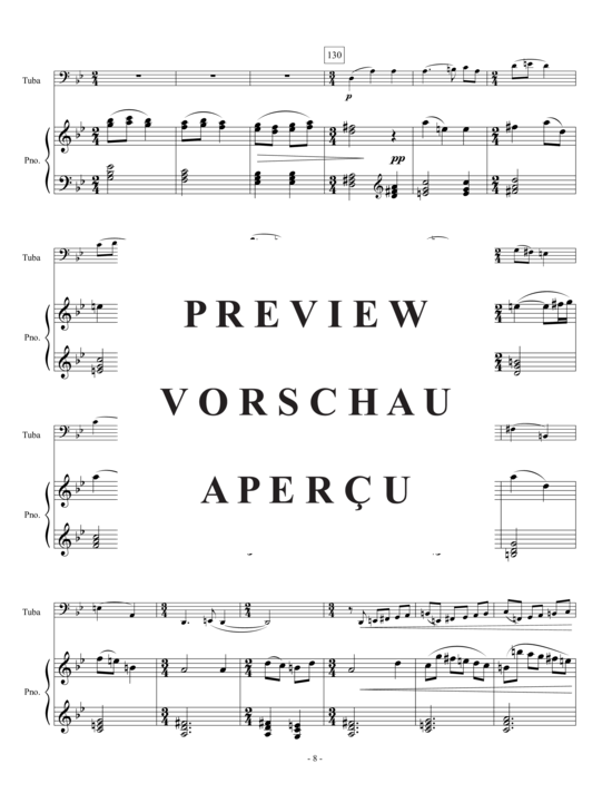 Produktgalerie: Seite 10 von 21 Tuba Concerto , , (Tuba + Klavier)