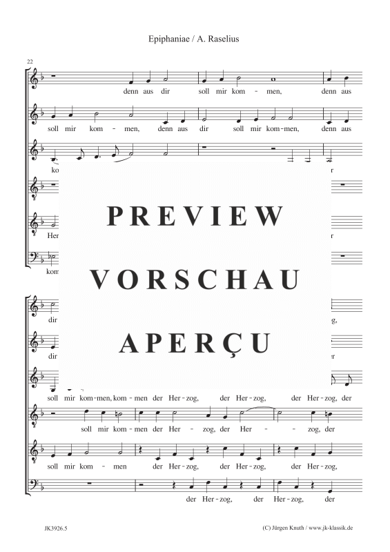 gallery: Epiphaniae , , (Gemischter Chor SAATTB)