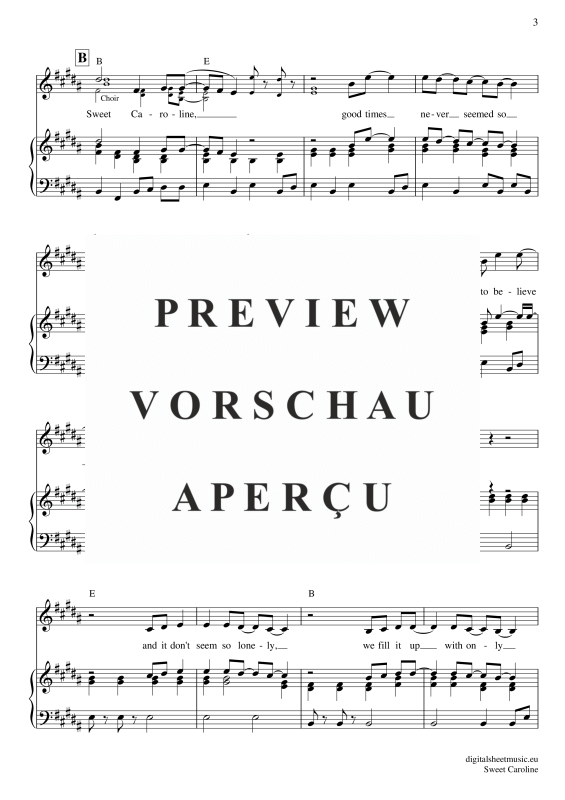 Product gallery: Page 10 of 11 Sweet Caroline , Diamond, Neil, Piano and Voice