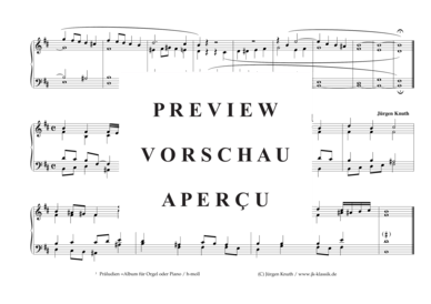 gallery: Präludien =Album für Orgel oder Piano , , (h-moll)