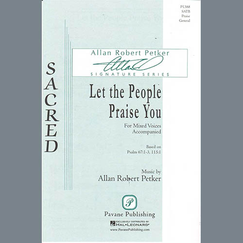 cover: Let The People Praise You, Allan Robert Petker