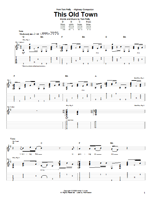Produktbild zu: This Old Town