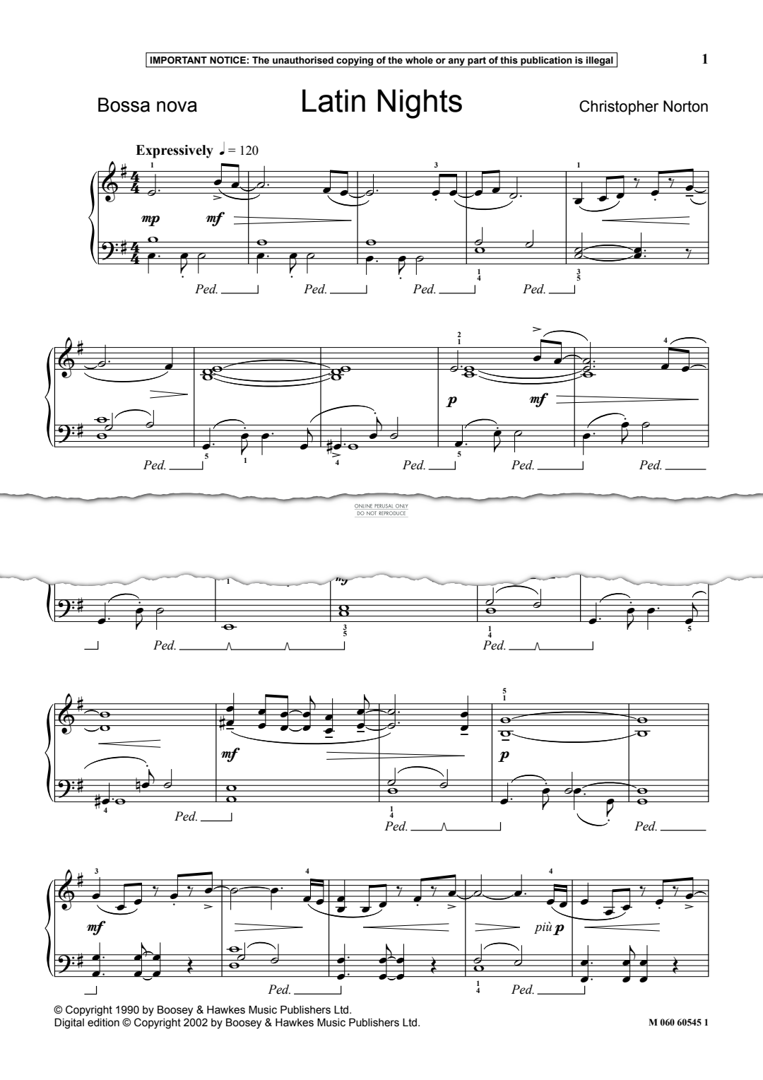 Produktgalerie: Seite 1 von 1 Latin Nights, , Klavier