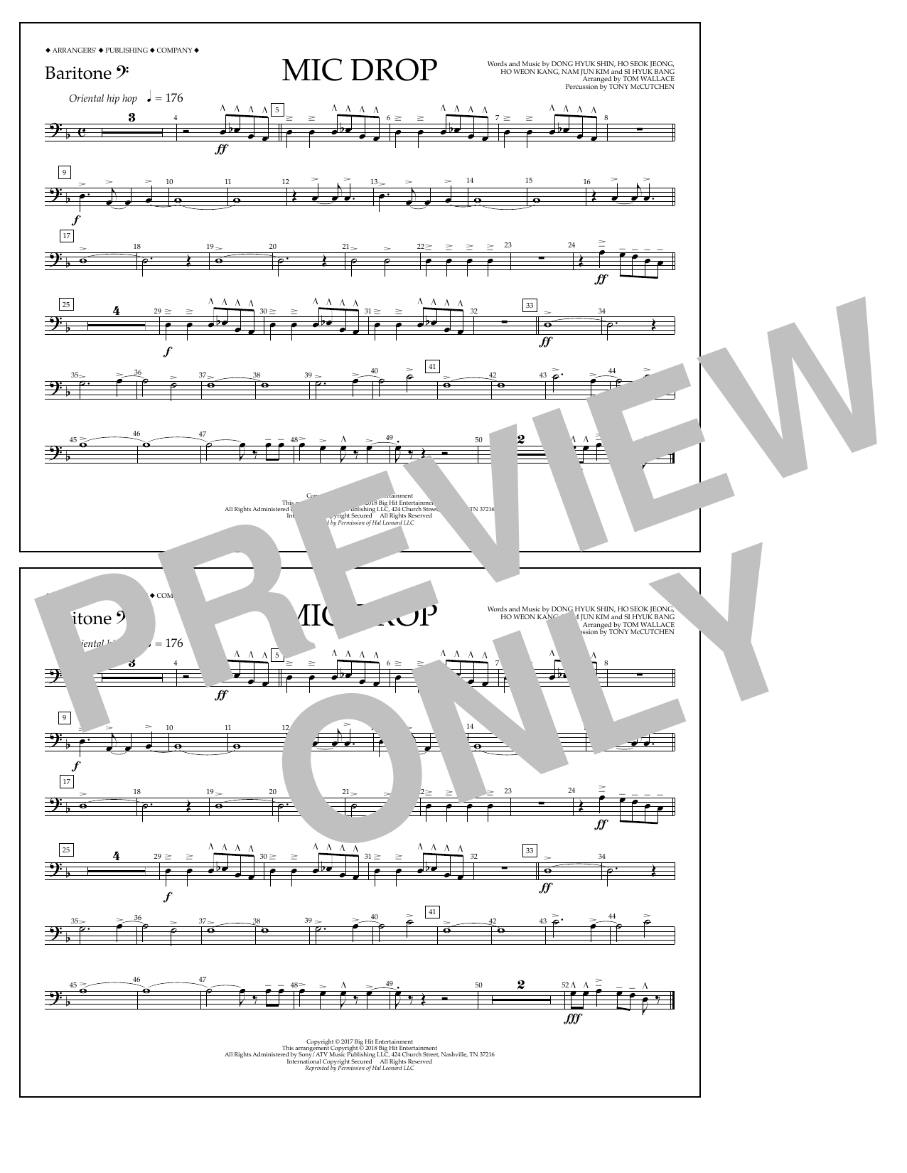 Product picture to: Mic Drop - Baritone B.C.