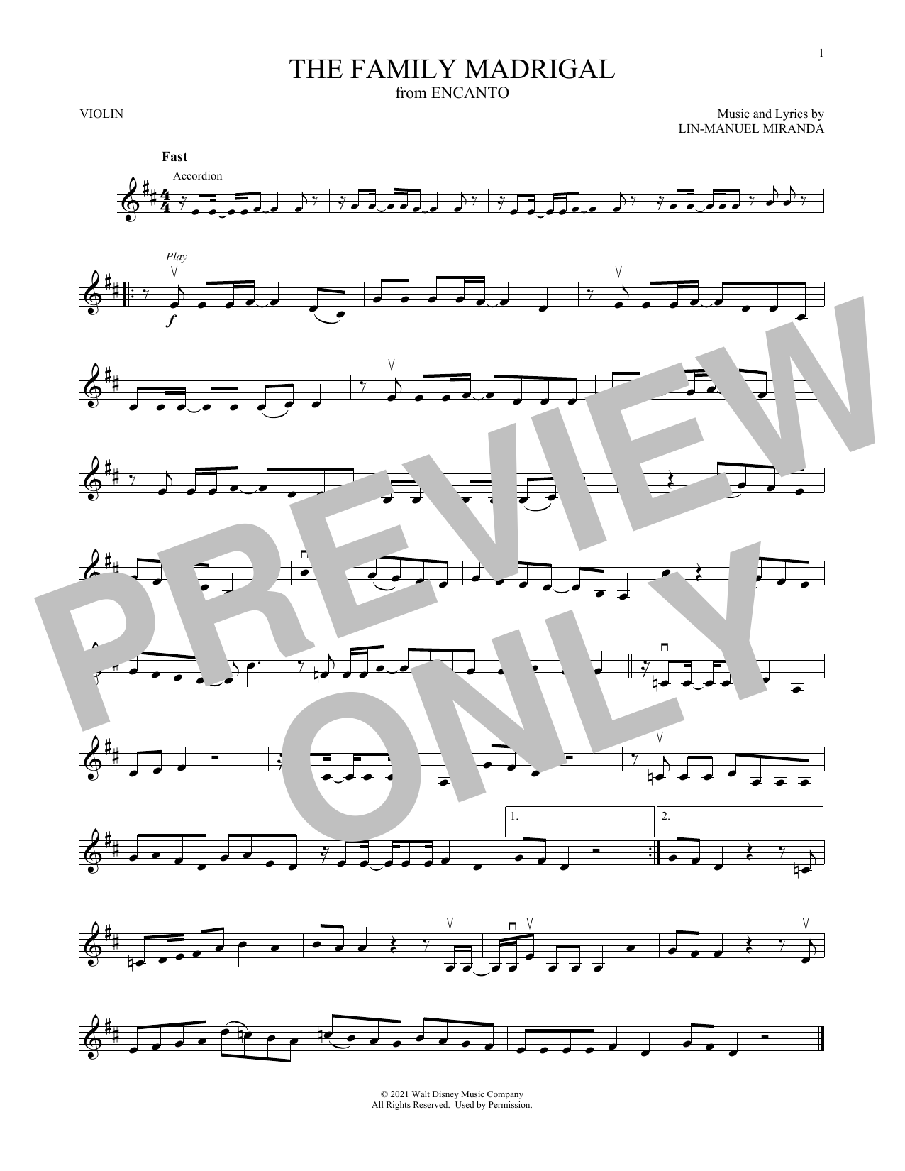 Product gallery: Page 1 of 1 The Family Madrigal (from Encanto), Lin-Manuel Miranda