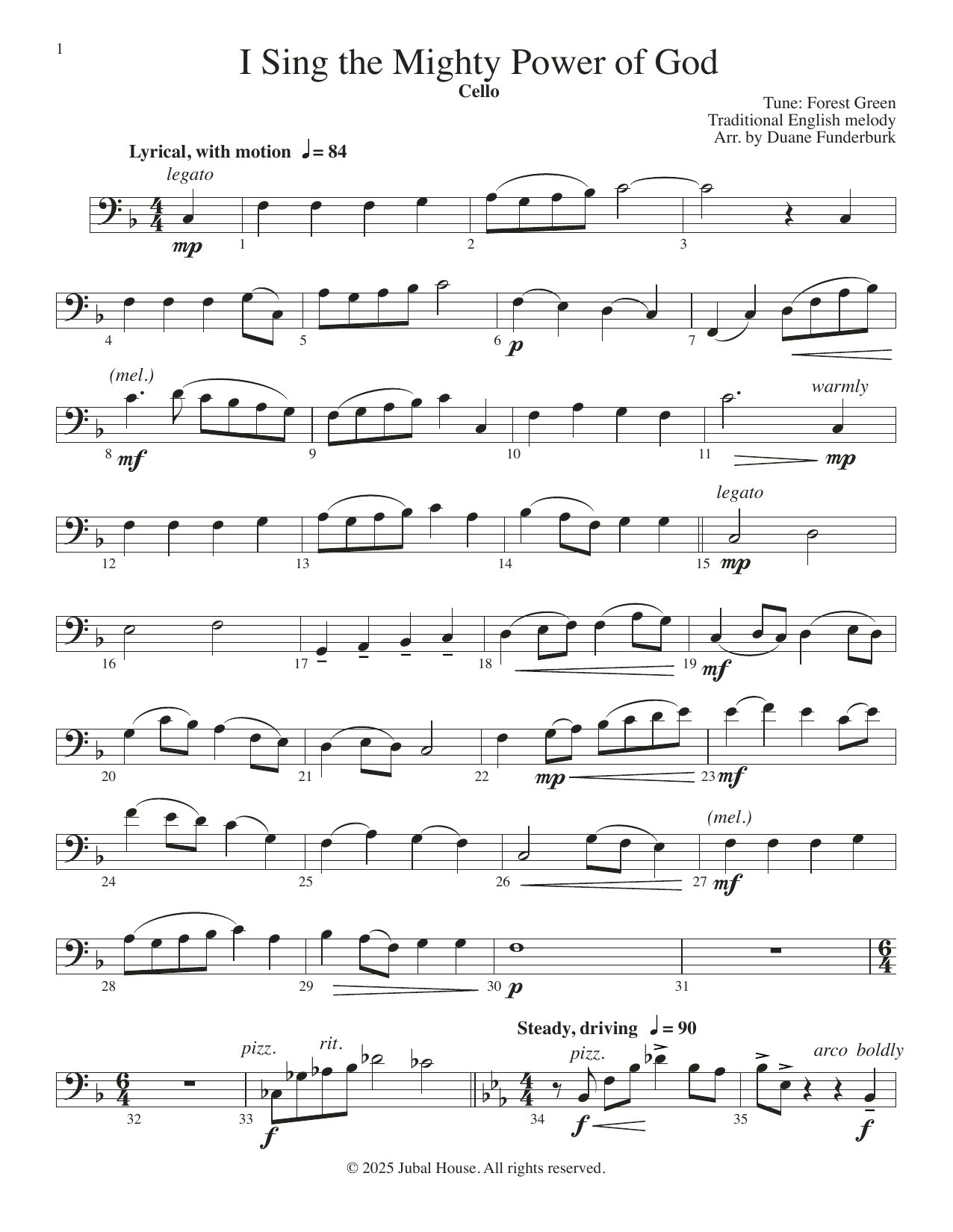 Produktgalerie: Seite 1 von 1 Hark! I Hear The Harps Eternal, Duane Funderburk, Violoncello