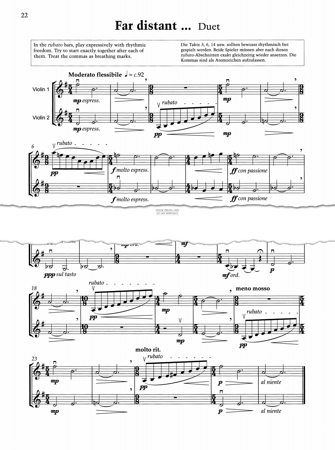 Produktgalerie: Seite 1 von 1 Far Distant..., Mary Cohen, Violine