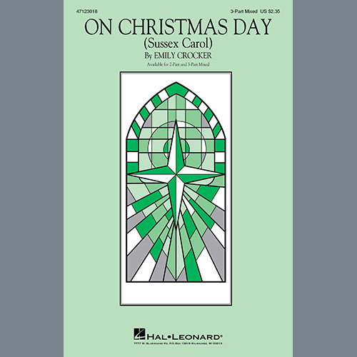 cover: On Christmas Day (Sussex Carol), Emily Crocker