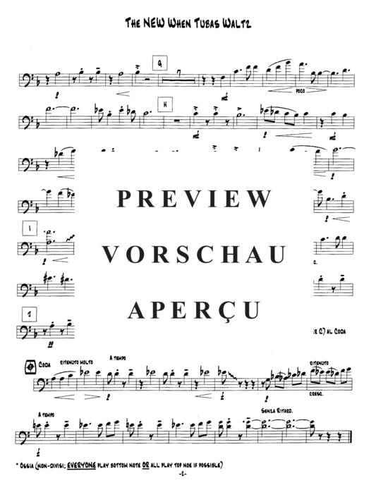Product gallery: Page 12 of 20 The New When Tubas Waltz , , (Tuba Ensemble EEETTT)