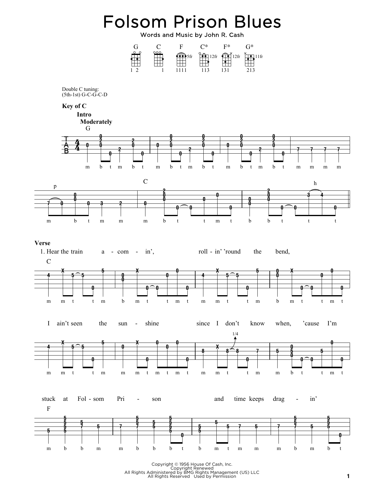 Product gallery: Page 1 of 1 Folsom Prison Blues, Johnny Cash