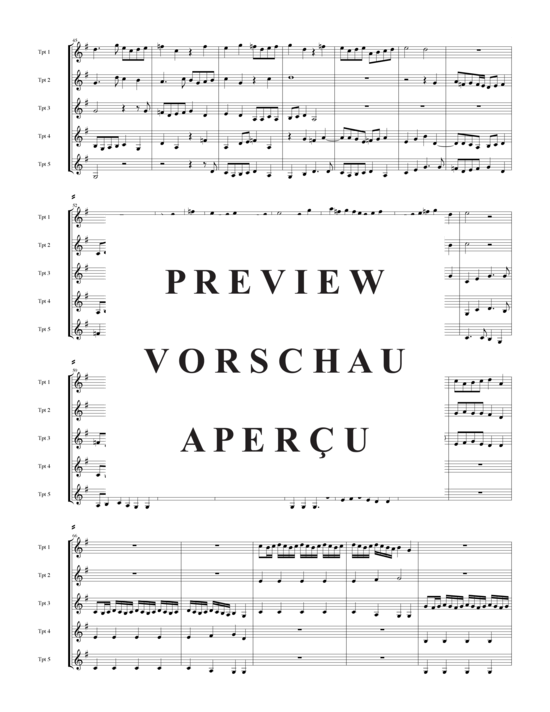 gallery: Canzona Bergamasca (G) , , trumpet quintet