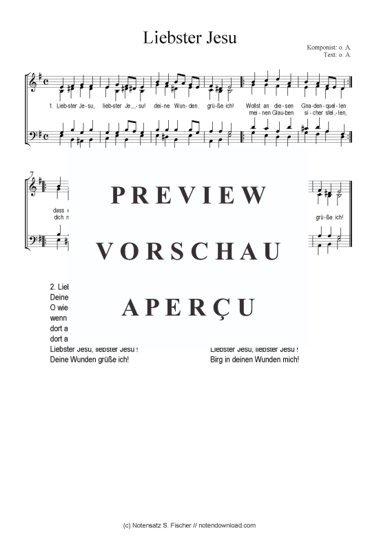 Produktbild zu: Liebster Jesu Das geistliche Volkslied