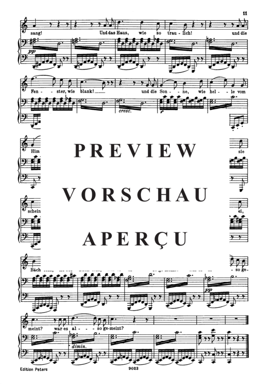 Product gallery: Page 3 of 3 Halt! D.795-3 (Die Schöne Müllerin), , High Voice and Piano