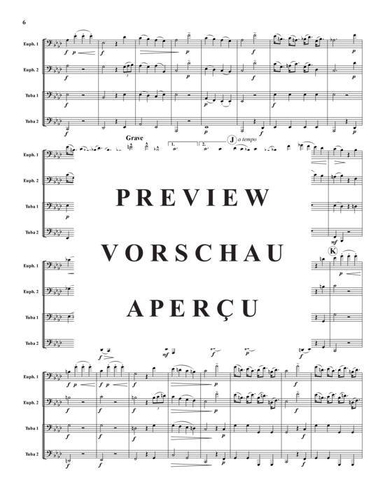 Product gallery: Page 7 of 21 Trauersymphonie , , (Tuba Quartet: 2x Baritone, 2xTuba)
