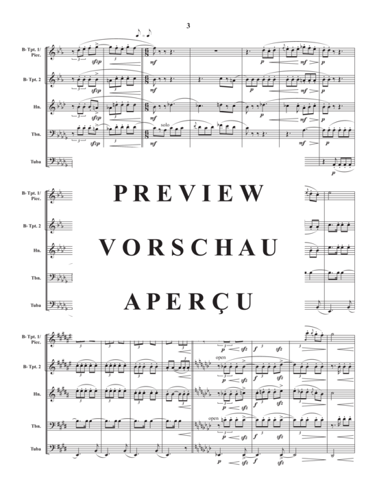 Produktgalerie: Seite 5 von 17 Habanera , , (Blechbläserquintett)