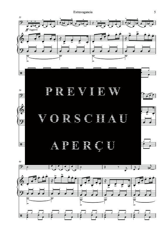 Product gallery: Page 9 of 11 Extravagancia, , (tuba and piano)