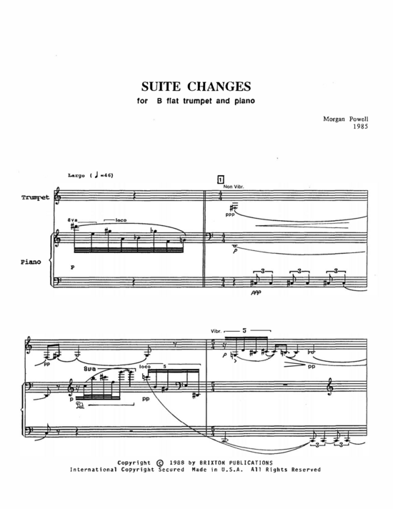 Produktbild zu: Suite Changes Morgan Powell