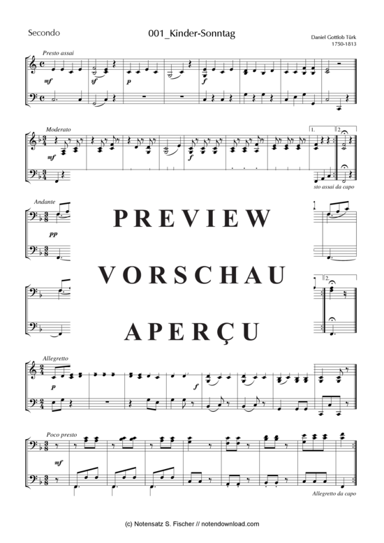 Produktgalerie: Seite 2 von 3 Kinder-Sonntag , , (Klavier vierhändig)