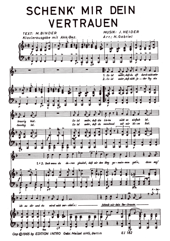 Produktbild zu: Schenk mir dein VertrauenGerd Böttcher