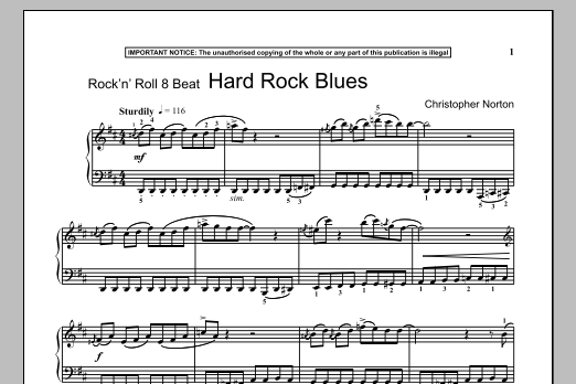 Product gallery: Page 1 of 1 Hard Rock Blues, Christopher Norton