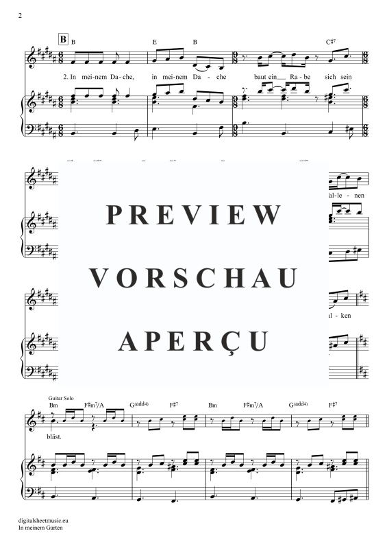 Product gallery: Page 10 of 11 In Meinem Garten, Mey, Reinhard, Klavier, Gesang & Akkorde