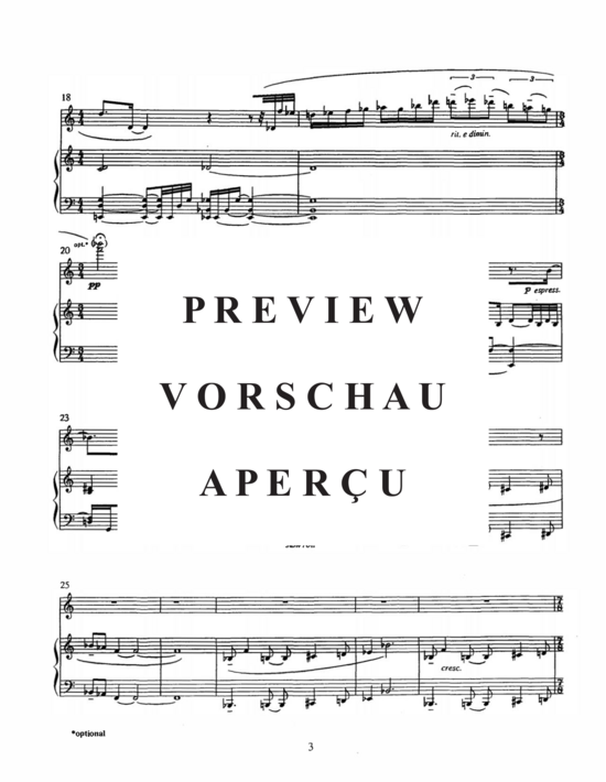 Product gallery: Page 5 of 18 Nightpiece , , (clarinet + piano)