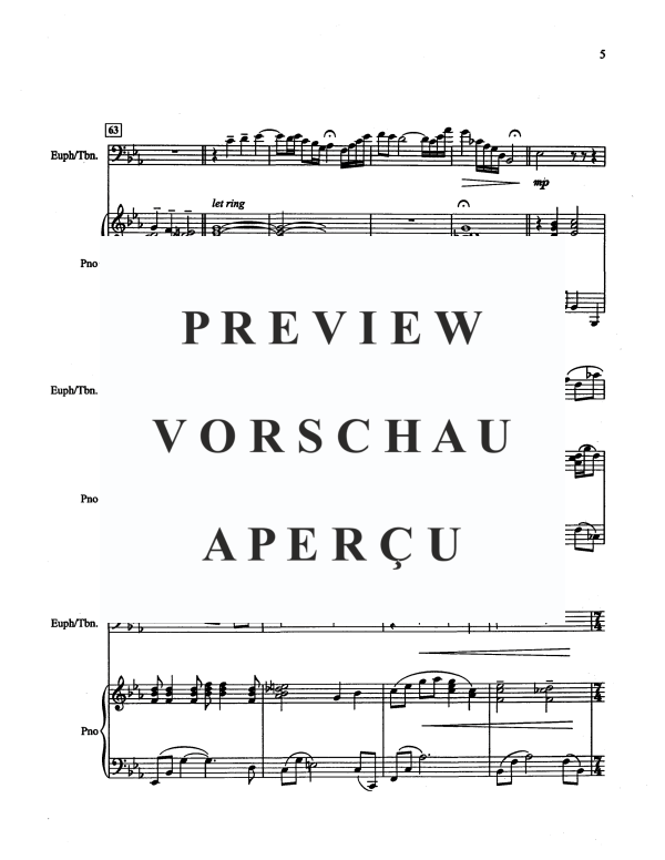 Produktgalerie: Seite 7 von 10 Autumn Air, , Euphonium und Klavier