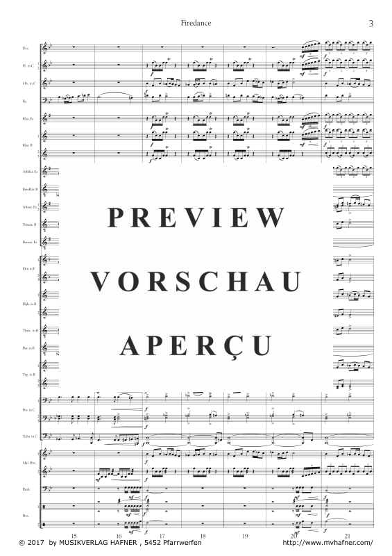 Product gallery: Page 8 of 11 Firedance, , (large wind orchestra)