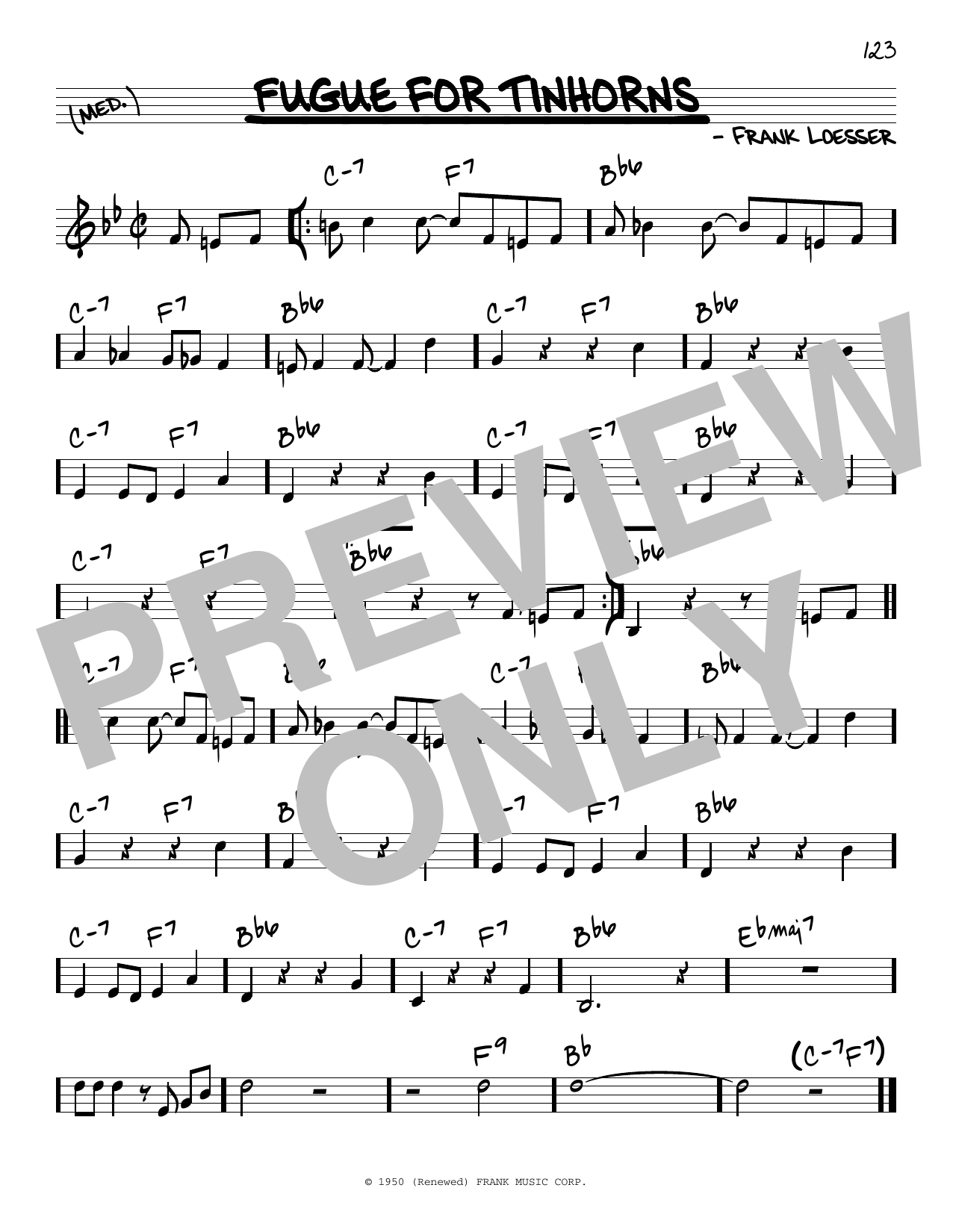 Produktbild zu: Fugue For Tinhorns