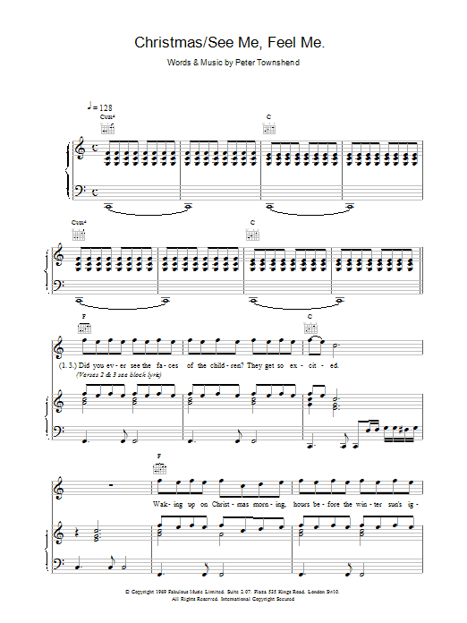 Produktbild zu: Christmas/See Me Feel Me