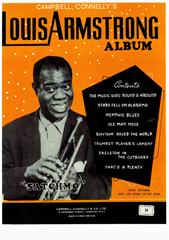 cover: The Trumpet Player's Lament, Louis Armstrong, Gesang, Klavier