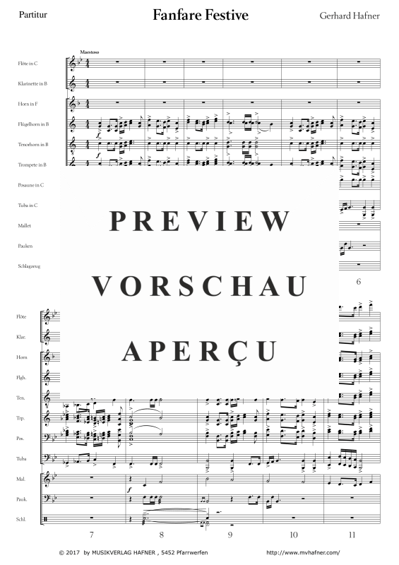 Product gallery: Page 6 of 11 Fanfare Festive, , (large wind orchestra)