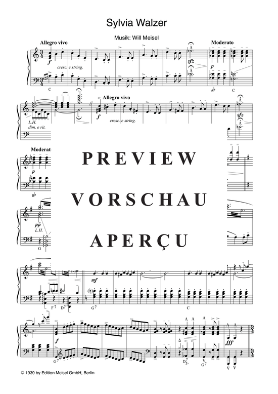 Produktgalerie: Seite 4 von 9 Sylvia Walzer, 	, Klavier und Gesang