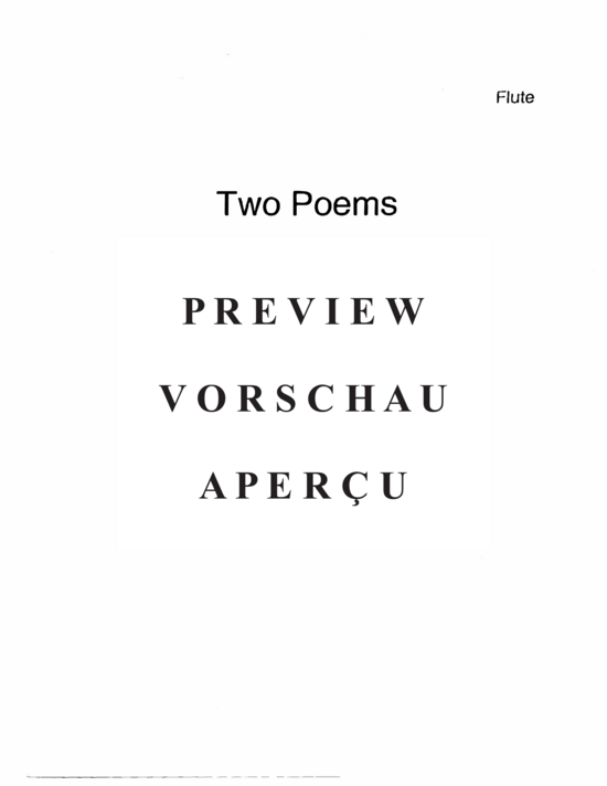 Product gallery: Page 15 of 21 Two Poems , , (flute and guitar)