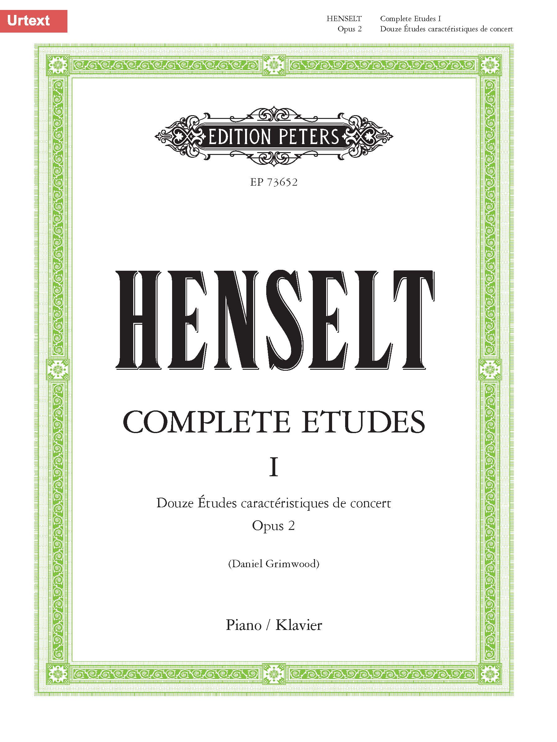 Produktbild zu: Etude in F-Sharp major