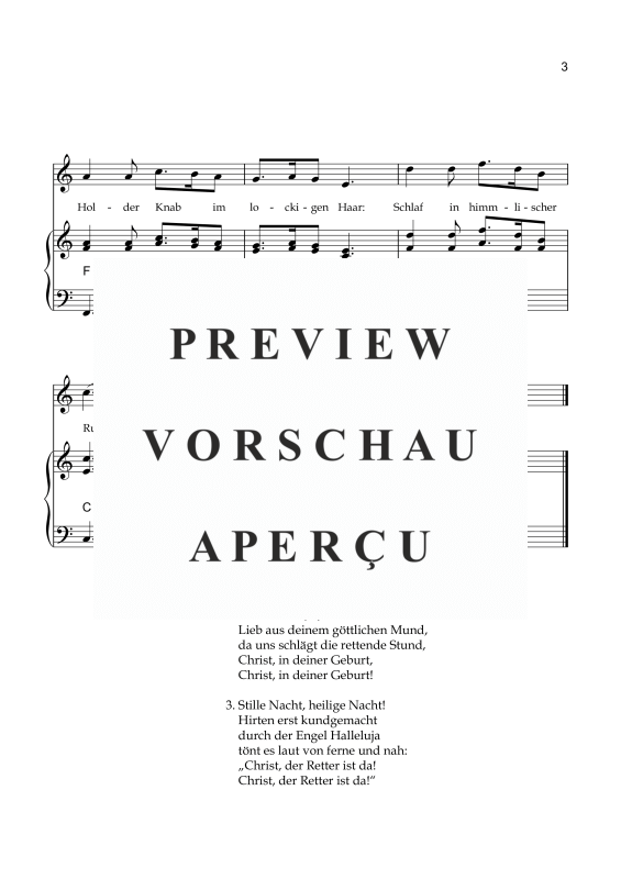 Product gallery: Page 4 of 4 Stille Nacht heilige Nacht, , Accordion and vocals