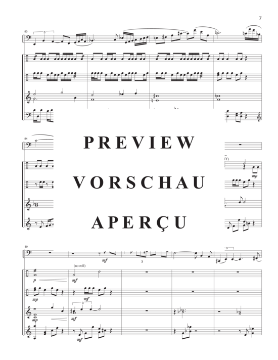 Product gallery: Page 11 of 21 Spectrum , , (bass clarinet solo and 4 percussionists)