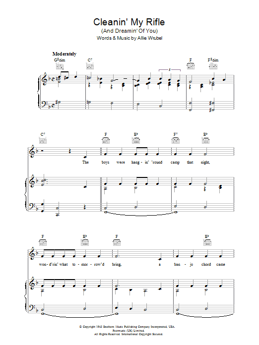 Produktbild zu: Cleanin' My Rifle (And Dreamin' Of You)