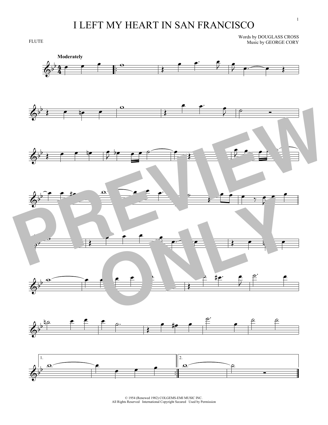 Product gallery: Page 1 of 1 I Left My Heart In San Francisco, Tony Bennett