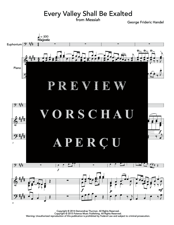 Product gallery: Page 10 of 11 Songs of a Wayfarer, , (euphonium and piano)