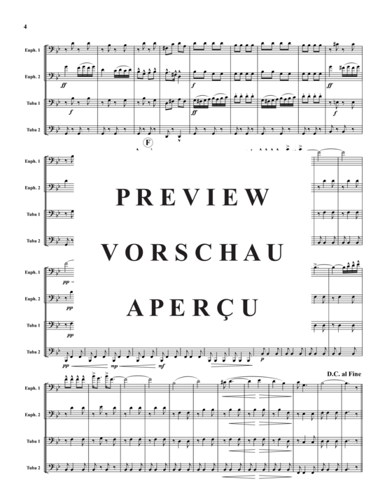 Product gallery: Page 5 of 17 Onkel Teddy op. 239 , , (2x Baritone, 2x Tuba)