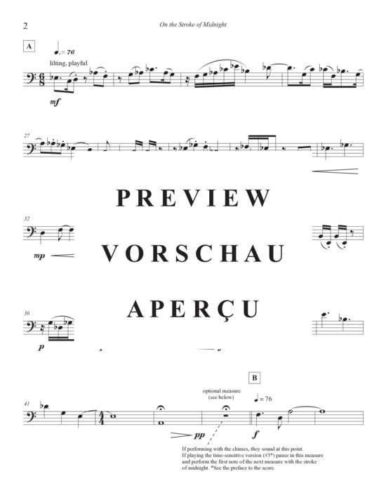 Product gallery: Page 6 of 9 On the Stroke of Midnight , , (Trombone solo)