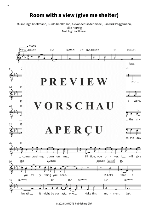 Produktgalerie: Seite 9 von 11 Herz und Tiefgang - Donots Leadsheets für die Seele, Donots, Gesang & Akkorde