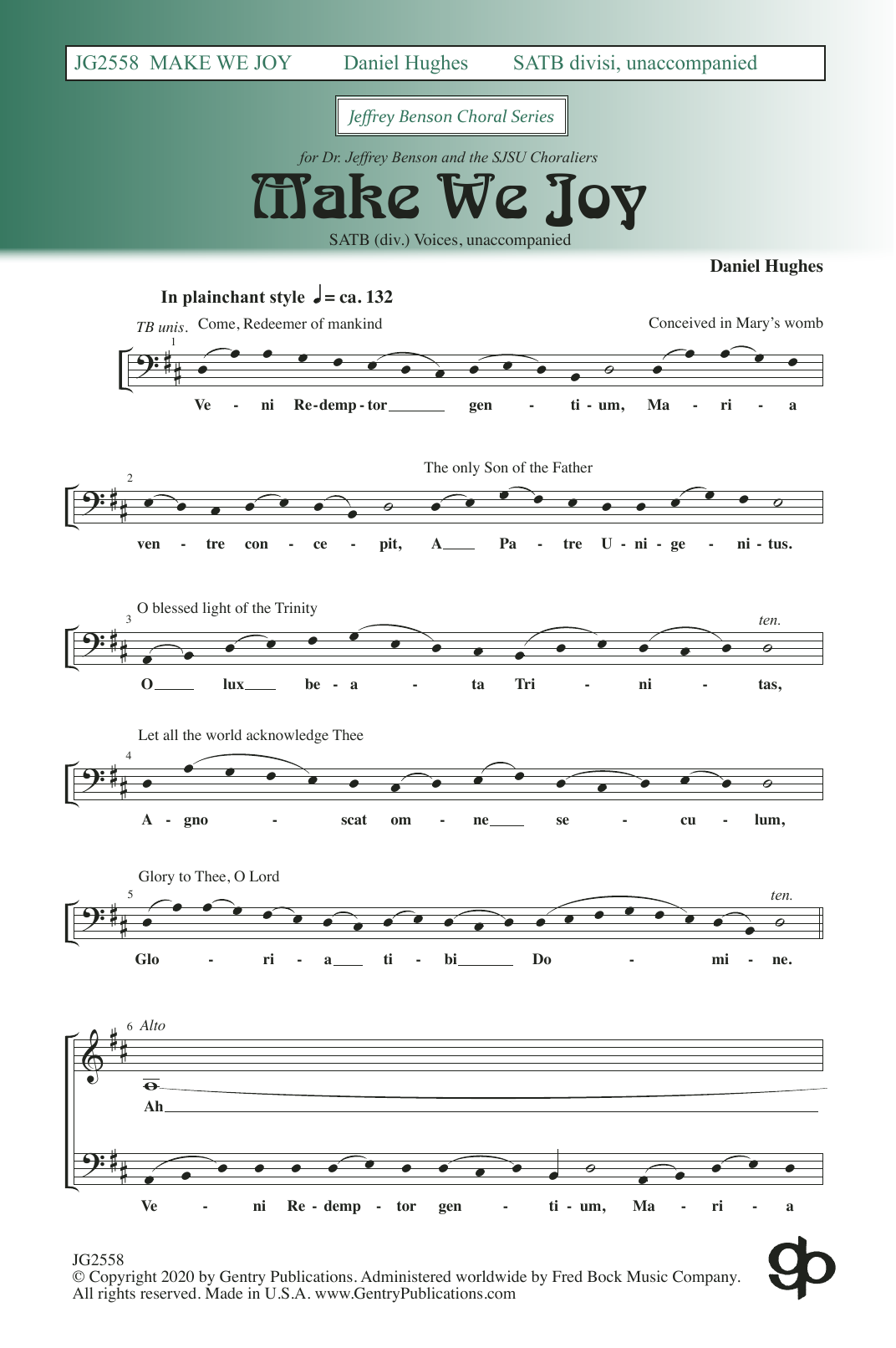 Produktbild zu: Make We Joy