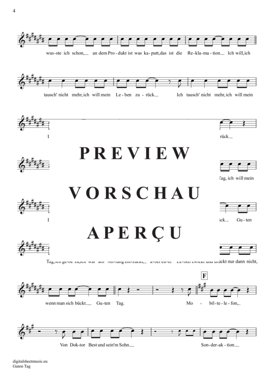 Product gallery: Page 5 of 7 Guten Tag (Die Reklamation) , Helden, Wir Sind, recorder