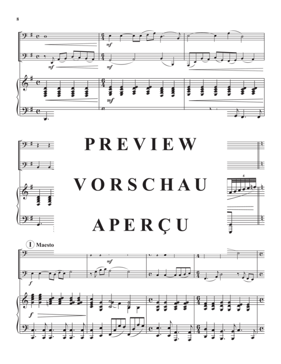 Product gallery: Page 10 of 21 Every Day an Alleluia , , (Trio for 2x tuba + piano)