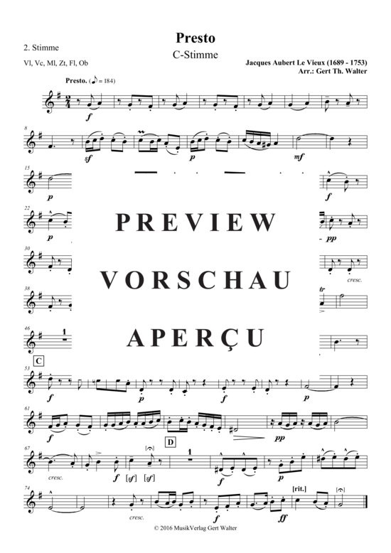 Produktgalerie: Seite 10 von 21 Presto , , (Quintett flexible Besetzung)
