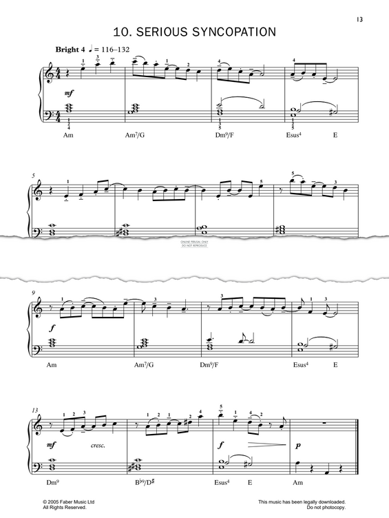 Produktgalerie: Seite 1 von 1 Serious Syncopation, John Kember, Klavier