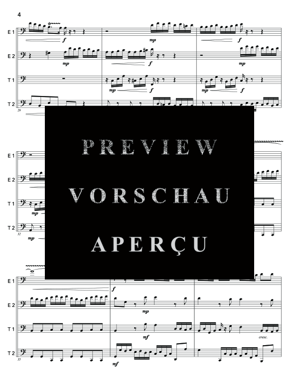 Product gallery: Page 8 of 11 Concerto in D Major, , (Tuba Quartett EETT)